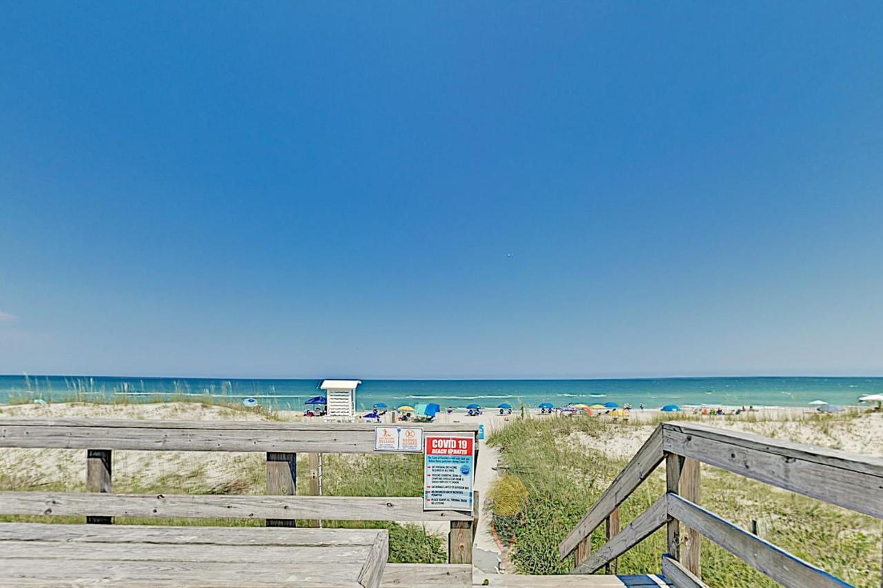 Oceanfront Townhouse Carolina Beach Exterior foto